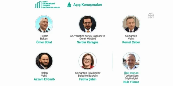 BAKAN ÖMER BOLAT’IN KATILIMIYLA, KENT EKONOMİLERİ ZİRVESİ’NDE TÜRKİYE-SURİYE İŞ DÜNYASI BULUŞACAK! (2)