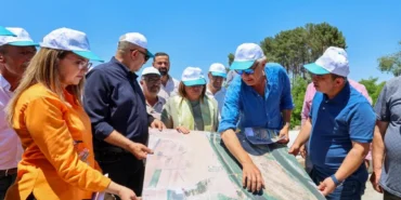 BAŞKAN ŞAHİN, KARKAMIŞ KUŞ GÖZLEM NOKTASI’NDA YÜRÜTÜLEN ÇALIŞMALARI İNCELEDİ (3)