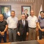 ERASMUS KAPSAMINDA GAÜN’E GELEN AKADEMİSYENLERDEN REKTÖR DOĞAN’A ZİYARET - (2)