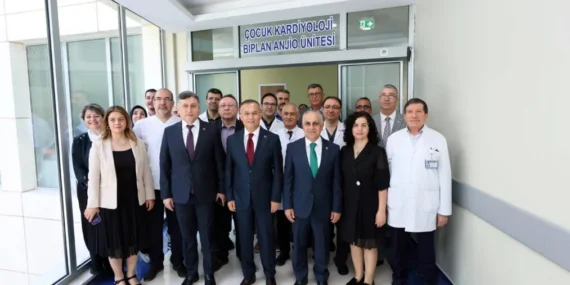GAÜN ÇOCUK HASTANESİ’NDE PEDİATRİK EPS ÜNİTESİ VALİ ÇEBER’İN KATILIMIYLA AÇILDI - (7)