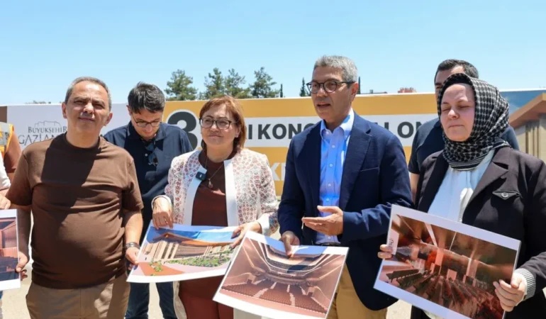 GAZİANTEP BÜYÜKŞEHİR, BÖLGENİN EN BÜYÜK KONGRE MERKEZLERİNDEN BİRİNİ ŞEHRE KAZANDIRIYOR (7)
