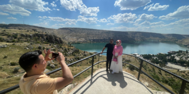 Bozkırın ortasında baraj gölü kıyısındaki "sakin şehir" Halfeti ziyaretçilerini ağırlıyor