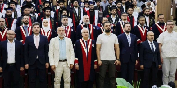 GAÜN Azez İslami İlimler Fakültesi'nde mezuniyet töreni