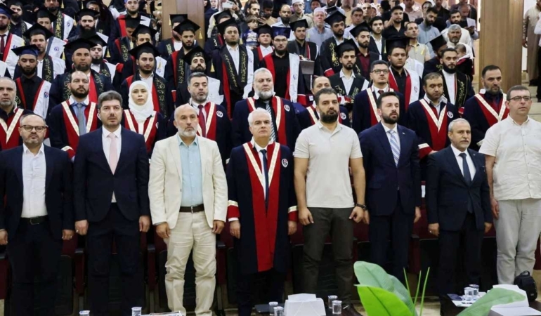 GAÜN Azez İslami İlimler Fakültesi'nde mezuniyet töreni