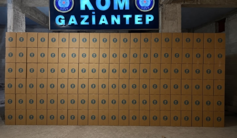 Gaziantep'te kaçakçılık operasyonunda 5 şüpheli yakalandı