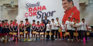Gaziantep'te sportif müsabakaları ödül töreni gerçekleşti