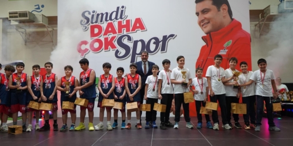 Gaziantep'te sportif müsabakaları ödül töreni gerçekleşti