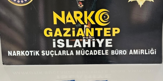 İslahiye'de uyuşturucu operasyonunda 1 şüpheli gözaltına alındı