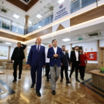 KKTC 5. Cumhurbaşkanı Tatar, GAÜN hastanelerini ziyaret etti