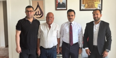 Nurdağı Kaymakamı Erciyas’tan şehit ailesine Babalar Günü ziyareti