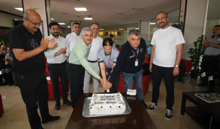 GAÜN Hastanesi’nde Güvenlik Haftası Kutlandı 2 1