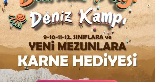 KARNE HEDİYESİ BAŞKAN YILMAZ'DANERZİN BURNAZ PLAJI DENİZ KAMPI BAŞVURULARI BAŞLADI 11 1(2)