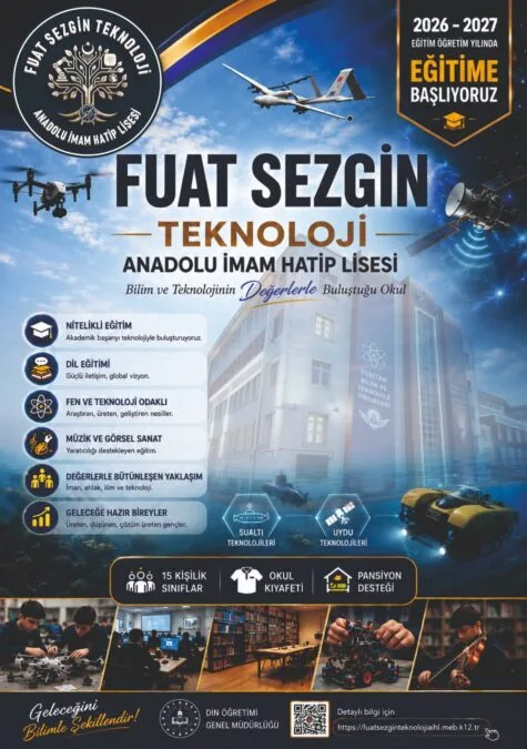 Fuat Sezgin Teknoloji Anadolu İmam Hatip Lisesi Eylül’de Eğitime Başlıyor 1 151571