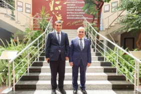 ASELSAN HEYETİNDEN GAÜN REKTÖRÜ DOĞAN’A ZİYARET-3