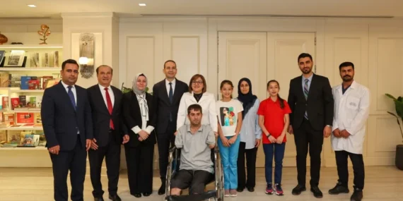 BAŞKAN ŞAHİN, UMUT OLDUĞU BURHAN DOĞRUYOL İLE BİR ARAYA GELDİ (1)