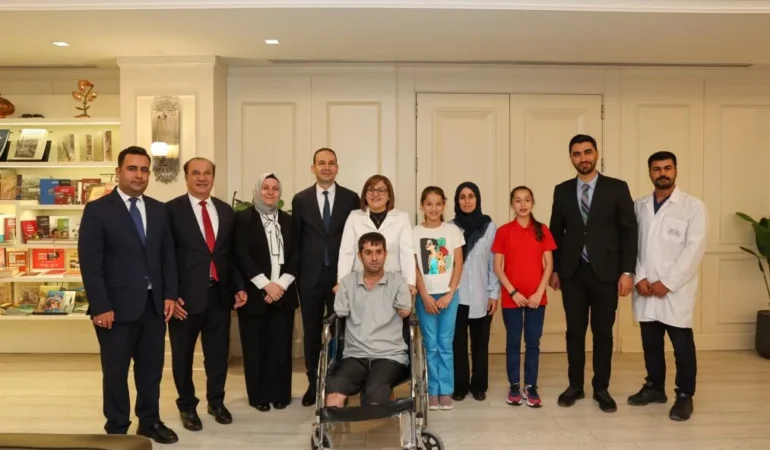 BAŞKAN ŞAHİN, UMUT OLDUĞU BURHAN DOĞRUYOL İLE BİR ARAYA GELDİ (1)