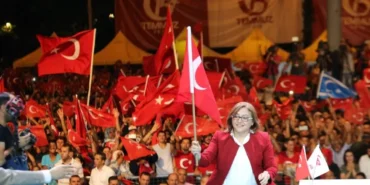 FATMA ŞAHİN 15 TEMMUZ, MİLLET İRADESİNİN DESTANIDIR