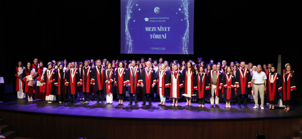 GAÜN'de genç mimar ve şehir plancıları mezun oldu 9 GAÜN'de genç mimar ve şehir plancıları mezun oldu