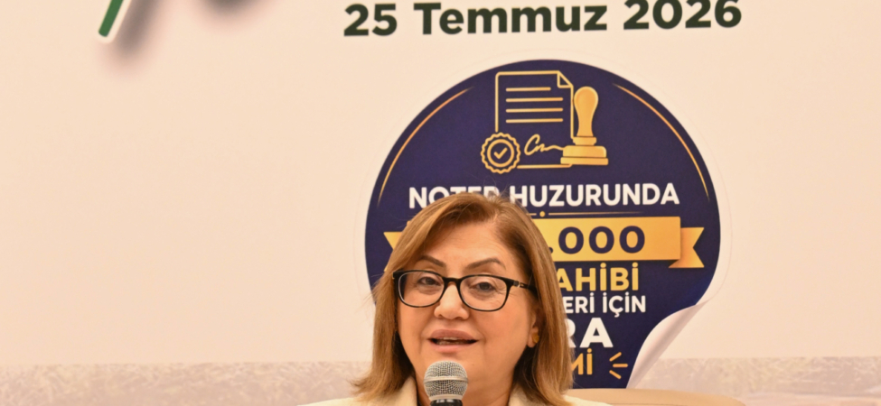 Gaziantep'te Bahçelievler Projesi'nin ilk 500 hak sahibi kurayla belirlendi