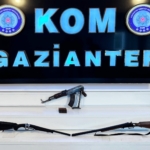 Gaziantep'te silah kaçakçılığı operasyonunda 2 zanlı yakalandı