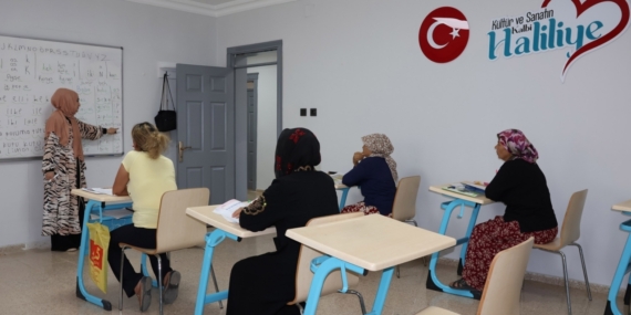 Haliliye'de kültür merkezi kursları için kayıtlar sürüyor
