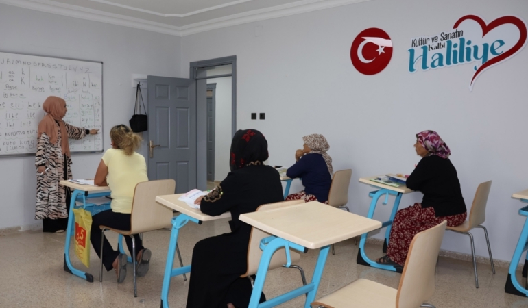 Haliliye'de kültür merkezi kursları için kayıtlar sürüyor