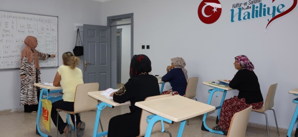 Haliliye'de kültür merkezi kursları için kayıtlar sürüyor